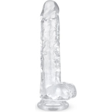 Easytoys Jelly Dildo with Balls 19cm