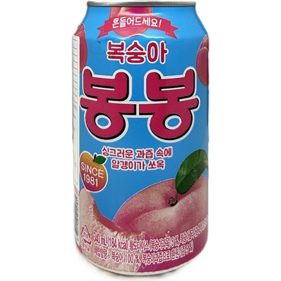 Haitai nápoj broskvový s dužinou 345 ml
