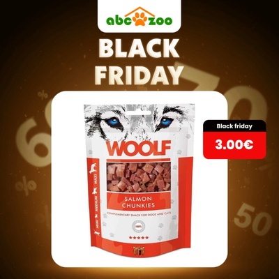 Woolf Dog Salmon Chunkies 100 g