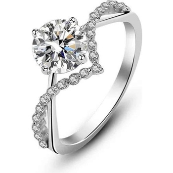 Silenti Jewelry Сребърен пръстен "Чувственост" - 9 - 59.5мм (19.1мм диам. )