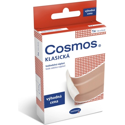 COSMOS Náplasť klasická vodoodolná 1 m x 6 cm