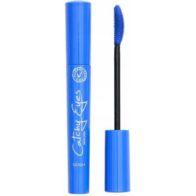 Gosh Catchy Eyes Allergy Certified objemová řasenka pro citlivé oči 003 Crazy Blue 8 ml