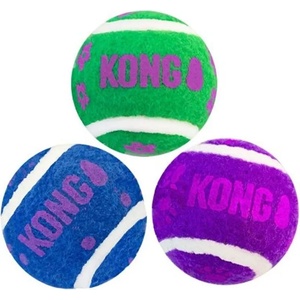 KONG Cat Active Тенис топки с камбанка 3 бр