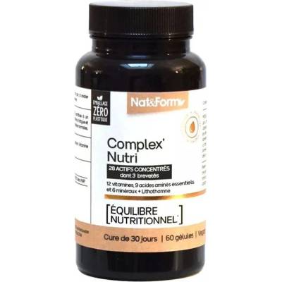 Nat&Form Complex Nutri Комплекс за бременни, 60 капсули, Nat&Form (027428 (NUTR_CP))