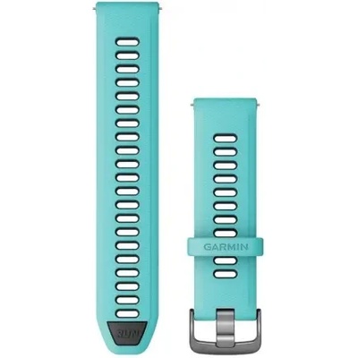 Garmin Бързоосвобождаваща се каишка - Aqua/Black Grey с Slate (22 мм) 010-11251-A2 (010-11251-A2)