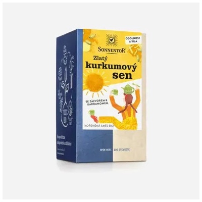 Sonnentor Zlatý kurkumový sen BIO 6 x 36 g