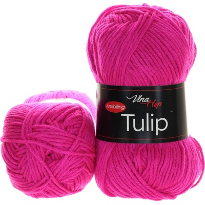 Vlna Hep Tulip 411102 neonově růžová