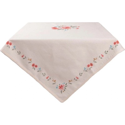 Clayre & Eef Bavlněný ubrus Little Rose 130x180 cm