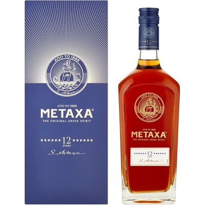 Metaxa 12* 40% 0,7 l (karton) – Zboží Dáma