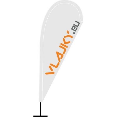 Beach vlajka - KAPKA - MINI PLUS