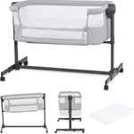 KinderKraft NESTEE UP 2 бебешка кошара GREY (KLNEE002LGR0000)