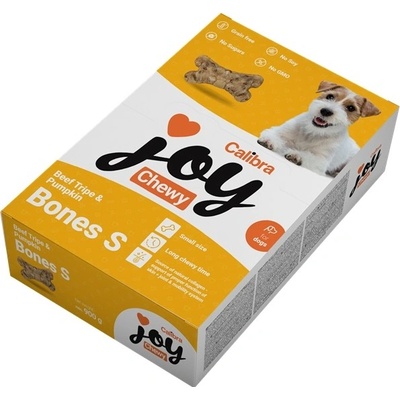 Calibra Joy Dog Chewy Beef Tripe & Pumpk. Bones S 900 g