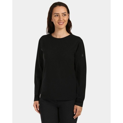 Kilpi Дамска памучна тениска с дълъг ръкав Kilpi PROMOX-W Черна Kilpi | Cheren | ЖЕНИ | 36