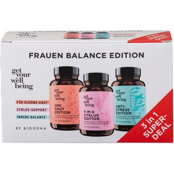 get your wellbeing by BIOGENA Frauen Balance Edition - 3er Multipack - 1 Комп