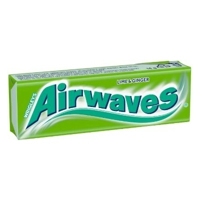 Airwaves Limetka-Zázvor žvýkačky 14 g