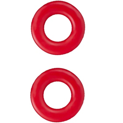 Blush Комплект пенис рингове - пенис пристегачи "donut red rings" 2 броя