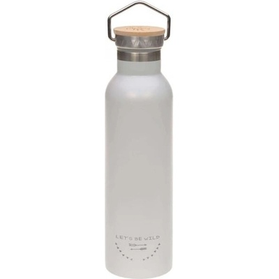 Lässig Nerezová 700 ml sivá Nerezová fľaša Adventure sivá