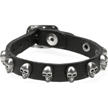 Black & metal гривна Черепи мини - bwz-713