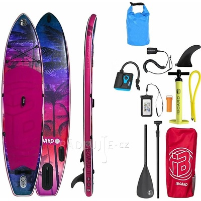 Paddleboard iBOARD 11' PURPLE PALM