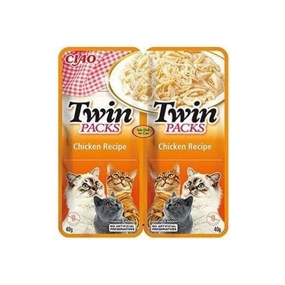 Churu Cat Twin Packs Chicken in Broth 2 x 40 g