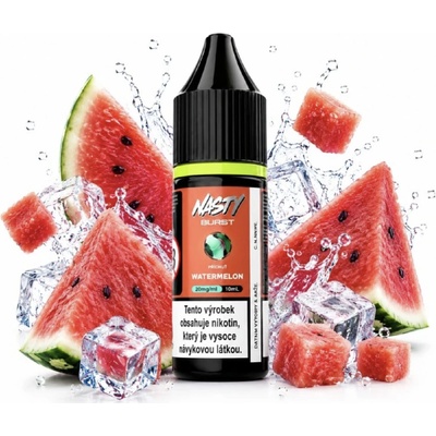 Nasty Burst Salt Watermelon Ice 10 ml 20 mg