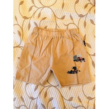 šortky plátěné béžová