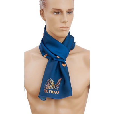 Tetrao šatka asfaltové holuby tmavomodrá