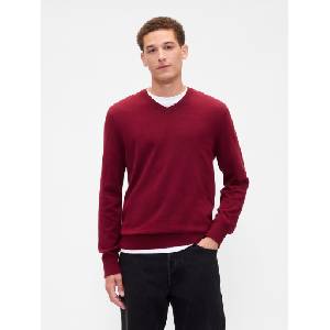 GAP Памучен пуловер GAP GAP | Cherven | МЪЖЕ | XS
