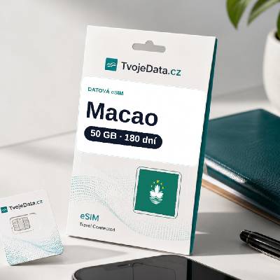 eSIM Macao 50 GB / 179 dní