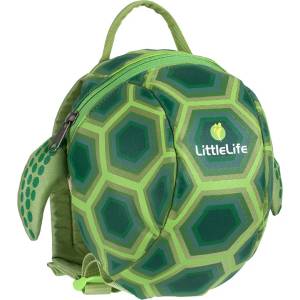 LittleLife Toddler Backpack - Turtle Цвят: зелен