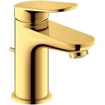 Duravit Wave - Смесител за умивалник със сифон, златист WA1010001034 (WA1010001034)