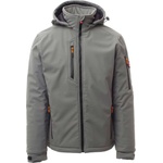 PAYPER creek pad s00330-0489 / Изолирано софтшел яке с подвижна качулка - опушено/черно 5xl (s003300489130105xl)