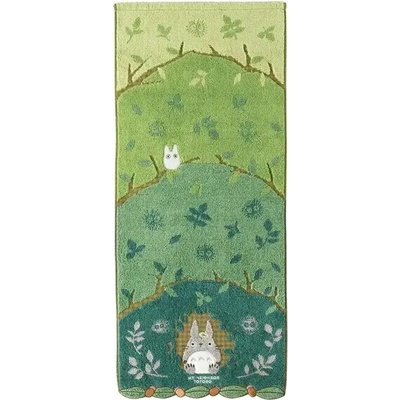 Maison Ghibli Totoro a lesní tunel ručník 60 x 120 cm