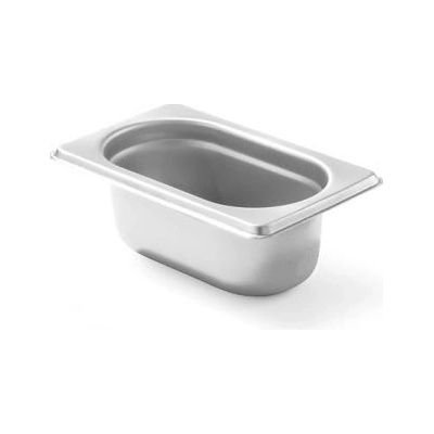 Nádoba GN 1/9 – 176 x 108 mm, HENDI, Budget Line, GN 1/9, 0,6L, 176x108x(H)65mm Hloubka: 6,5 cm