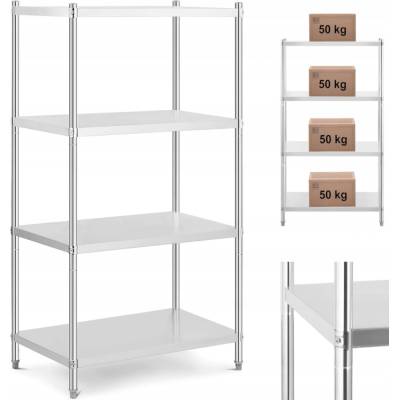 Royal Catering nerezové regály - 100 x 60 x 180 cm - Royal Catering - 200 kg
