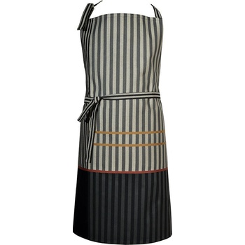 Sander Tim zástěra barva 34 šedo-černá