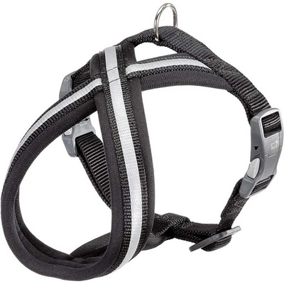 Ferplast - Daytona Cross Medium - Нагръдник с мека подплата за кучета с гръдна обиколка 60 до 78 см. - черен