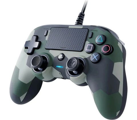 Nacon Wired Compact Controller PS4OFCPADCAMOGREEN