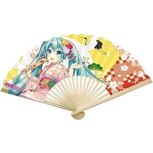 Vejár Hatsune Miku Fan Hatsune Miku & Twins Kimono