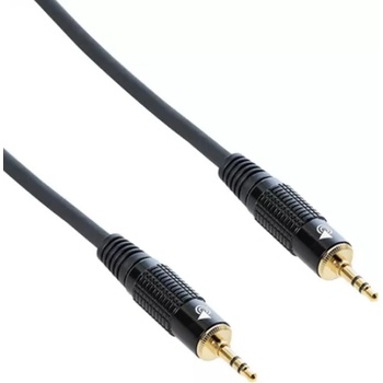 Bespeco Екраниран кабел Bespeco - EA2M150, 1.5 m, черен (EA2M150)