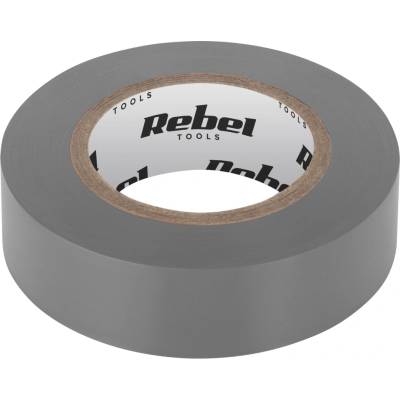 Rebel Izolačná páska 19 mm x 10 yd sivá L-NAR0428