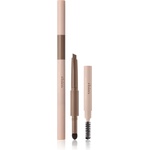thim Artist Touch Brow Duo двустранен молив за вежди с четка цвят 01 Cocoa Brown 0.6 гр