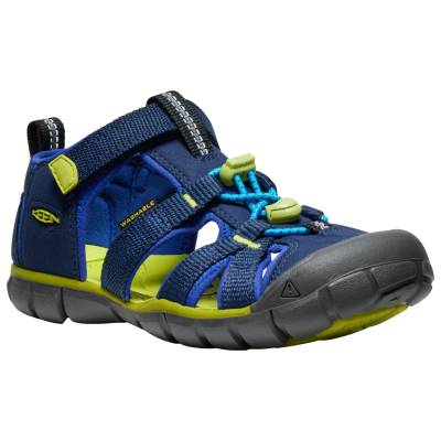 Сандали Keen Youth Seacamp II CNX Sandals - Naval Academy / Chartreuse - размер 36 (EU) (702-1689-4214)