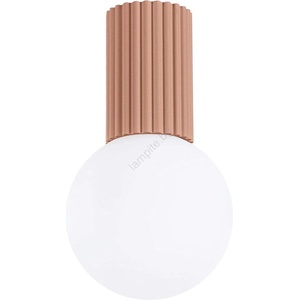 Sollux SL. 1733 - Плафон за баня HALO 1xG9/8W/230V IP44 кафяв (SLX1446)