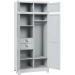 Carmen Метален шкаф Carmen CR-1229 GR - сив (3580084) - bay