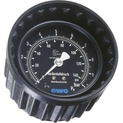 Ewo Manometr pneuhustiče 80 mm 0-25 bar Euroair