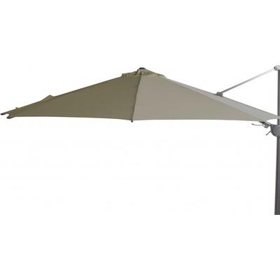 Zahradní slunečník Hartman Shadowflex 300cm s bočním stíněním pouze náhradní vrchlík oliva