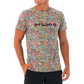69slam Мъжка тениска 69SLAM CUBISM MOCK 69slam | Mnogotsveten | МЪЖЕ | S