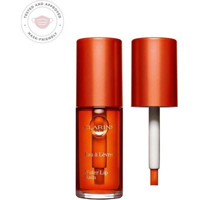 Clarins Lesk na rty Water Lip Stain 02 Orange Water 7 ml – Zboží Dáma