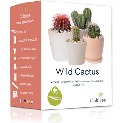 Cultivea Mini sada "Wild Cactus“ 1 sada
